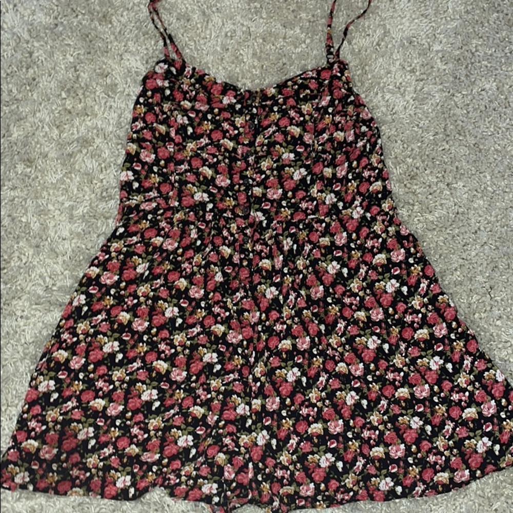 Express Large Flower Romper Size Large